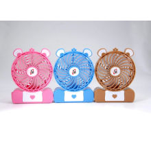 2015 4 &#39;&#39; DC USB recargable mini ventilador con diferentes colores